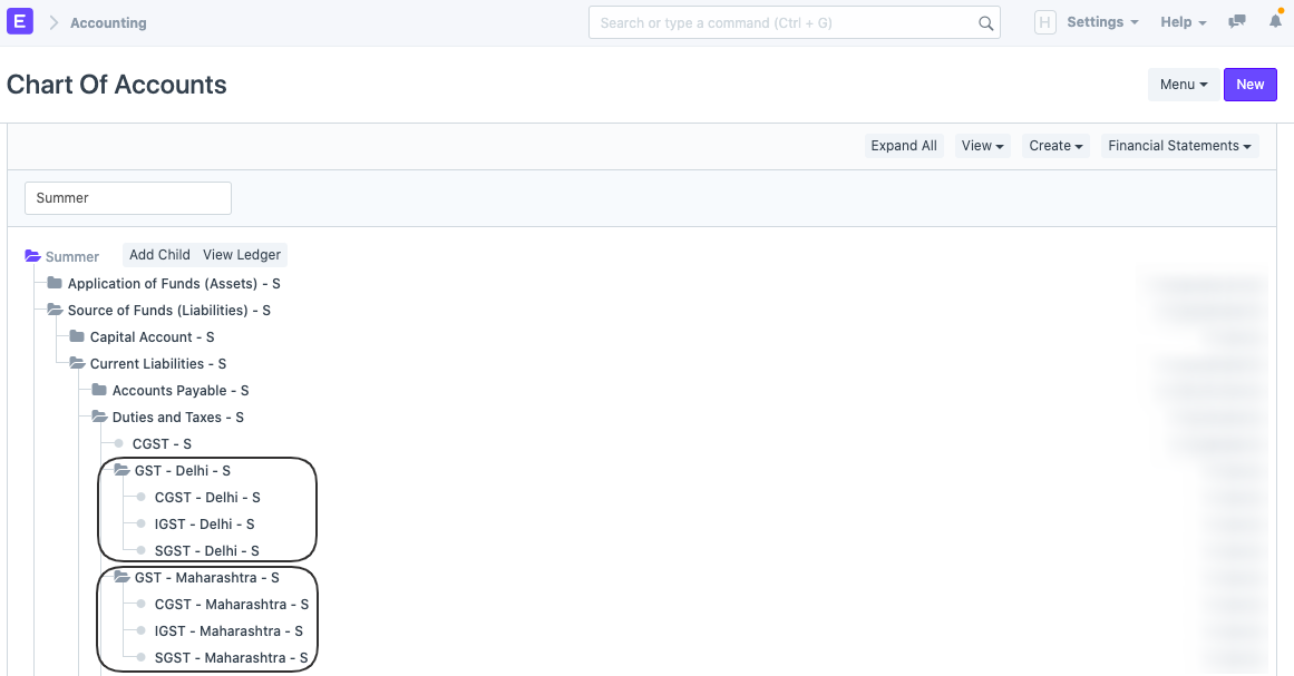 ภาพประกอบ GST for multiple branches จาก ERPNext