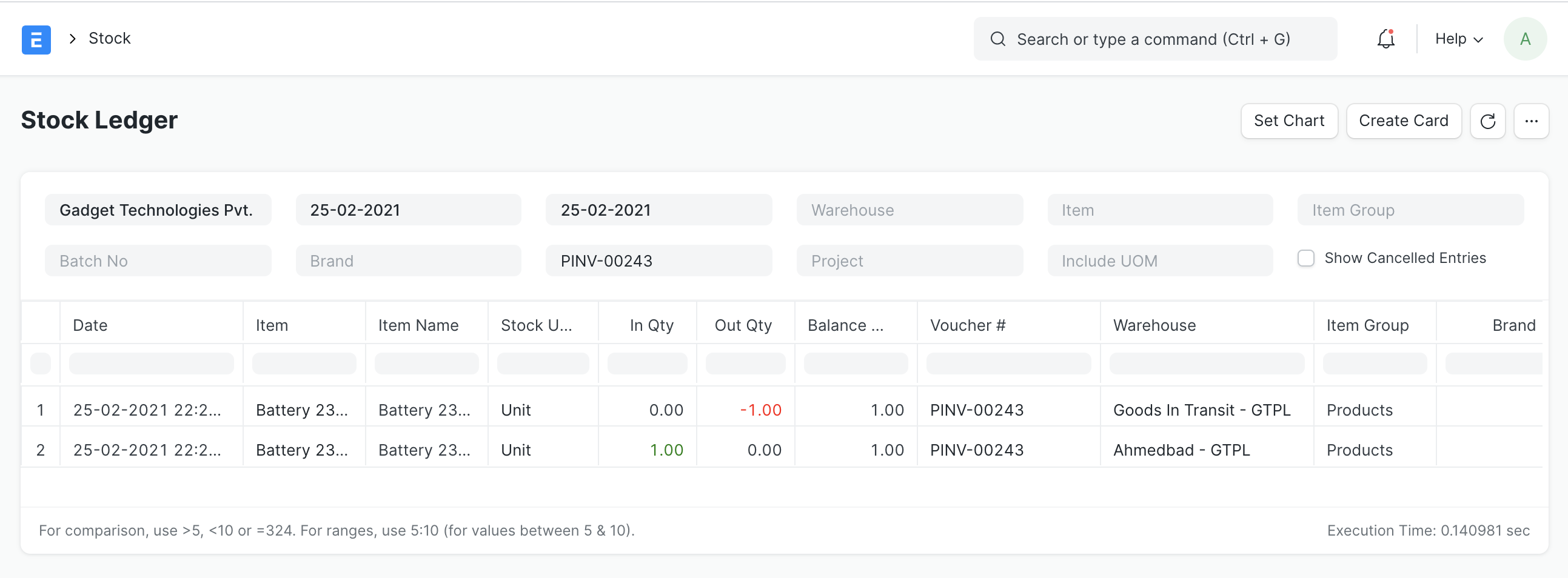 ภาพประกอบ Stock Transfer with GST จาก ERPNext