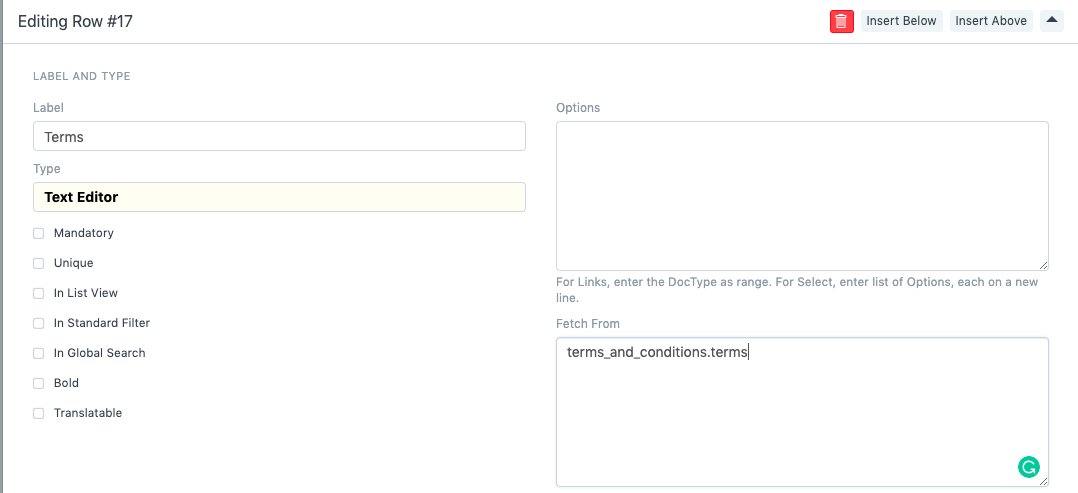 ภาพประกอบ Fetching data from a linked master จาก ERPNext