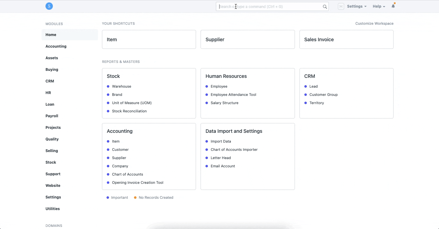 ภาพประกอบ Change existing user's email ID or Rename User จาก ERPNext