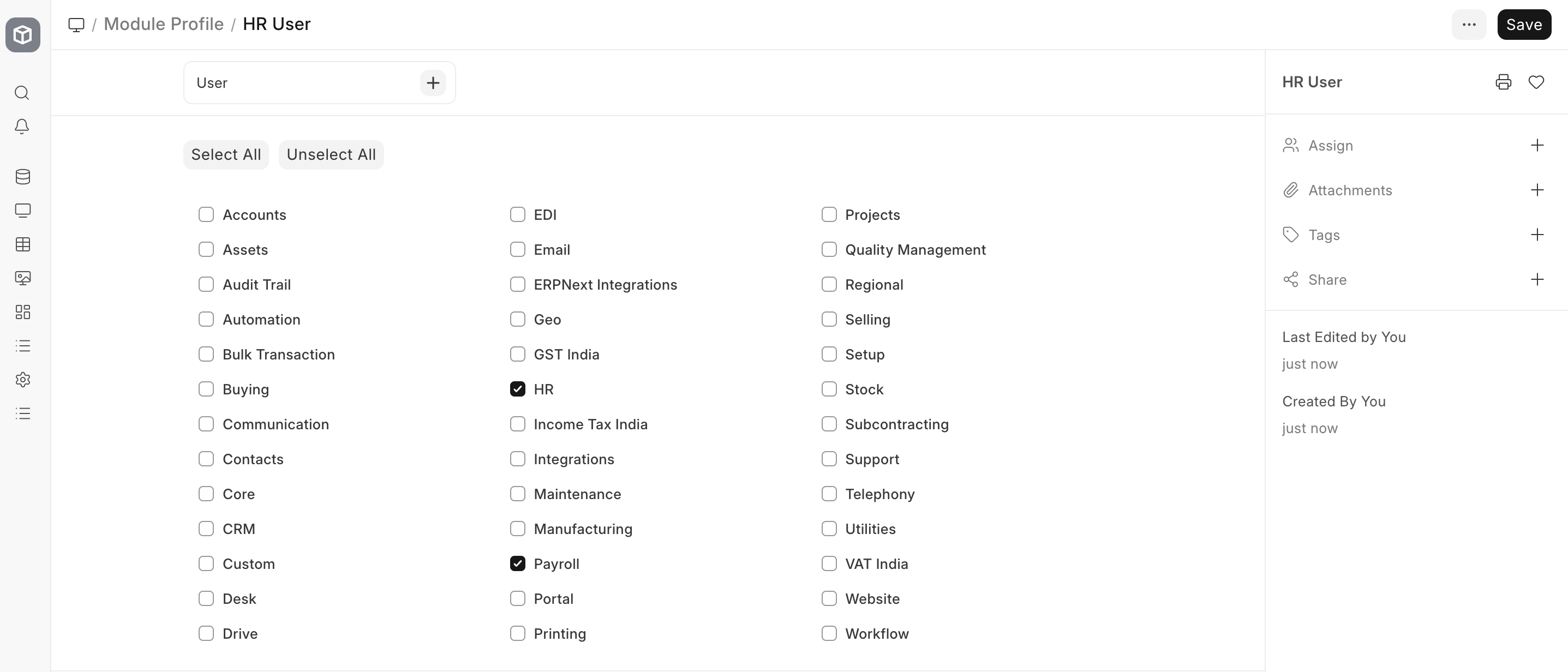 ภาพประกอบ Adding Users จาก ERPNext