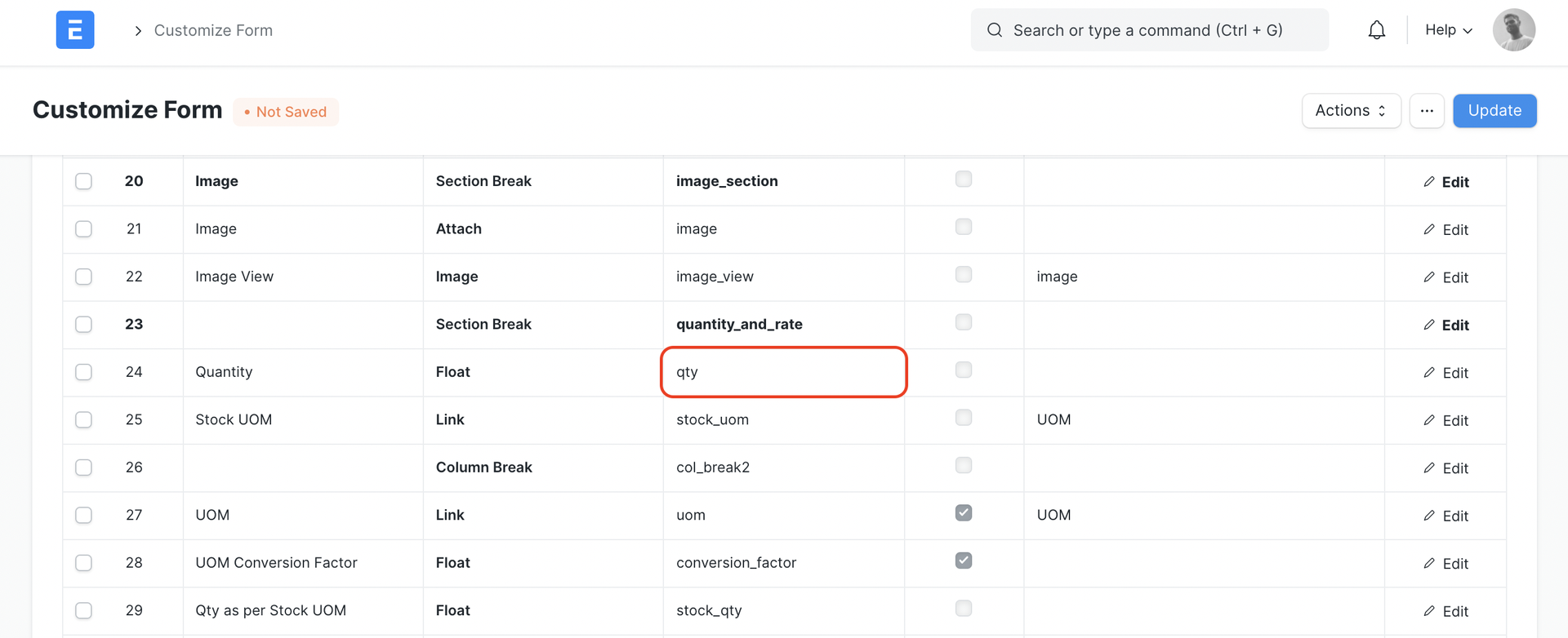 ภาพประกอบ Fetch child table values using Jinja tags จาก ERPNext