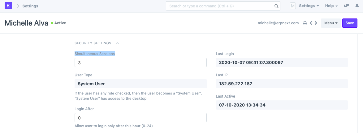 ภาพประกอบ Maximum User Limit Issue จาก ERPNext