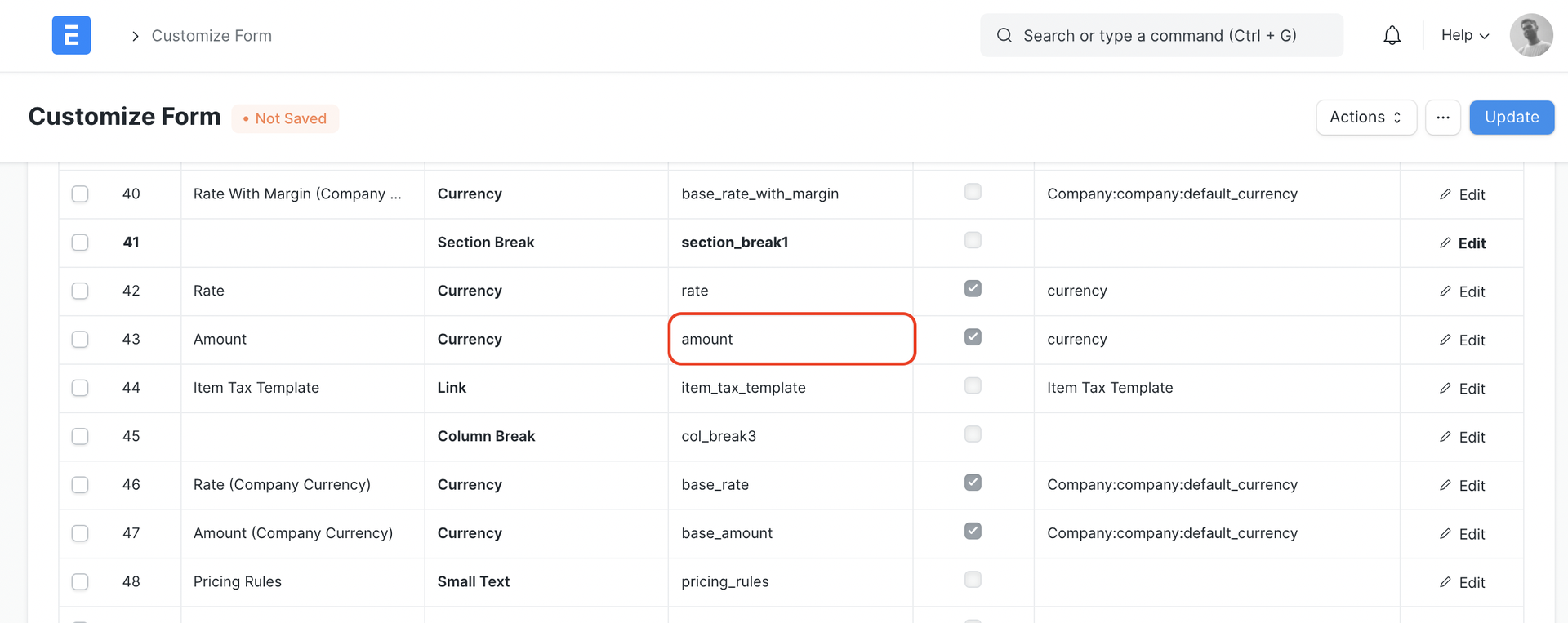 ภาพประกอบ Fetch child table values using Jinja tags จาก ERPNext