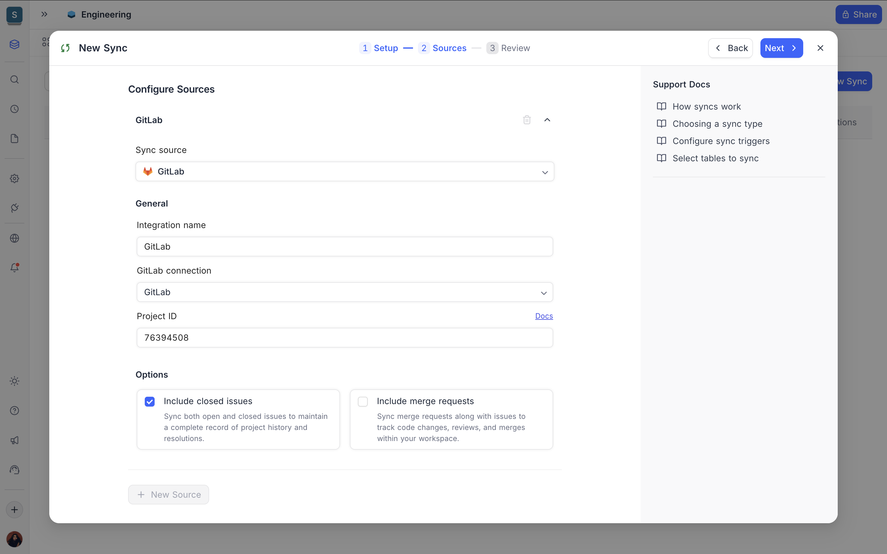 GitLab Ticketing Sync Configuration