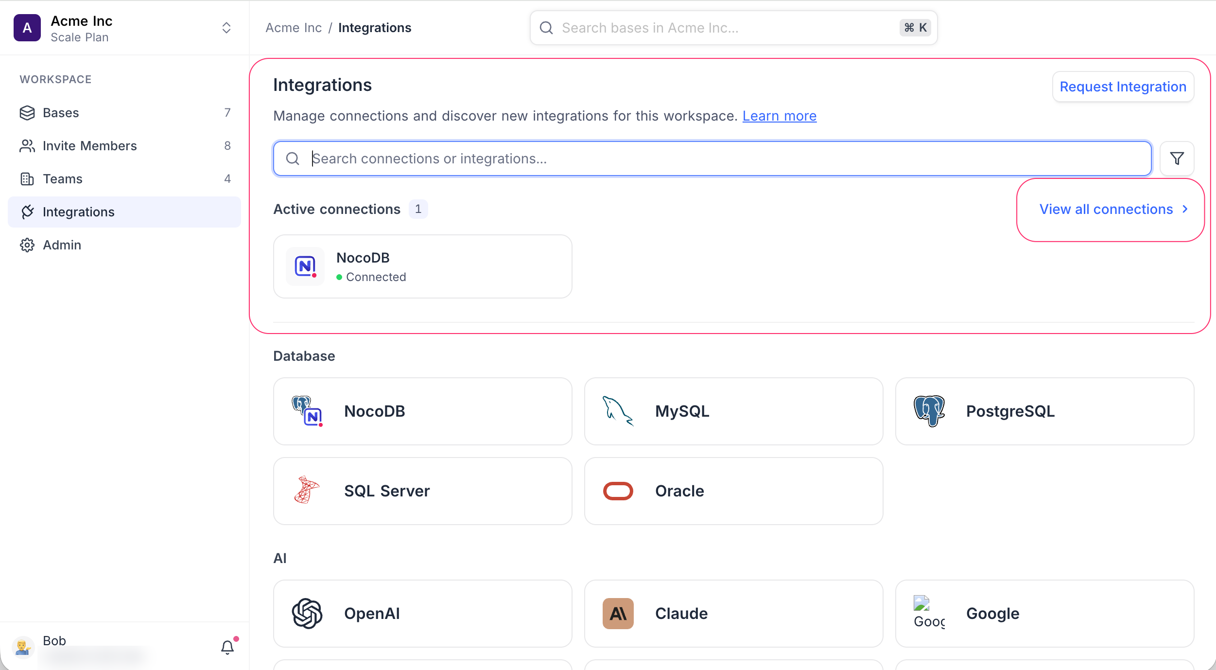 Integrations