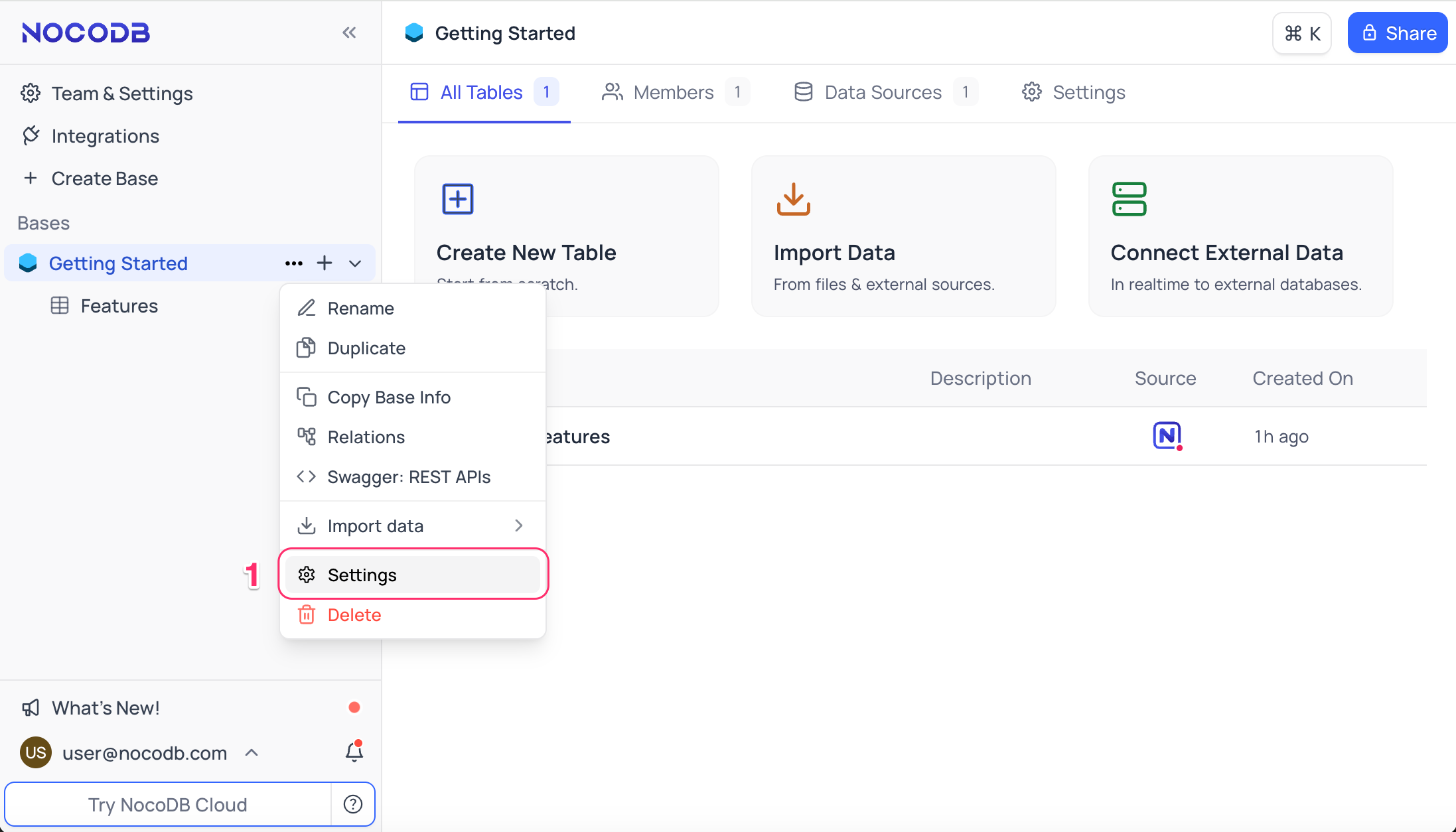 Migrate Base from OSS