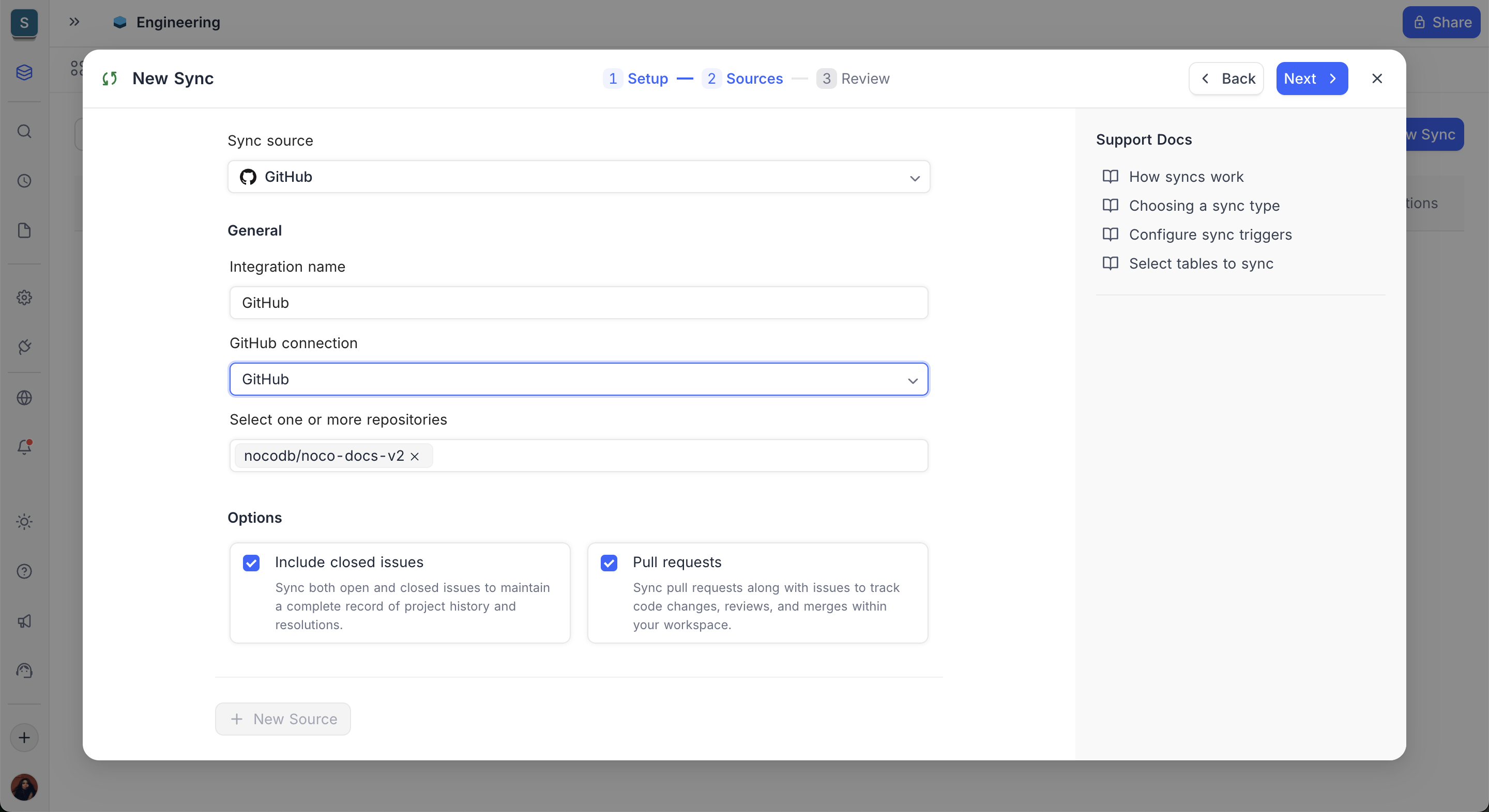 GitHub Ticketing Sync Configuration