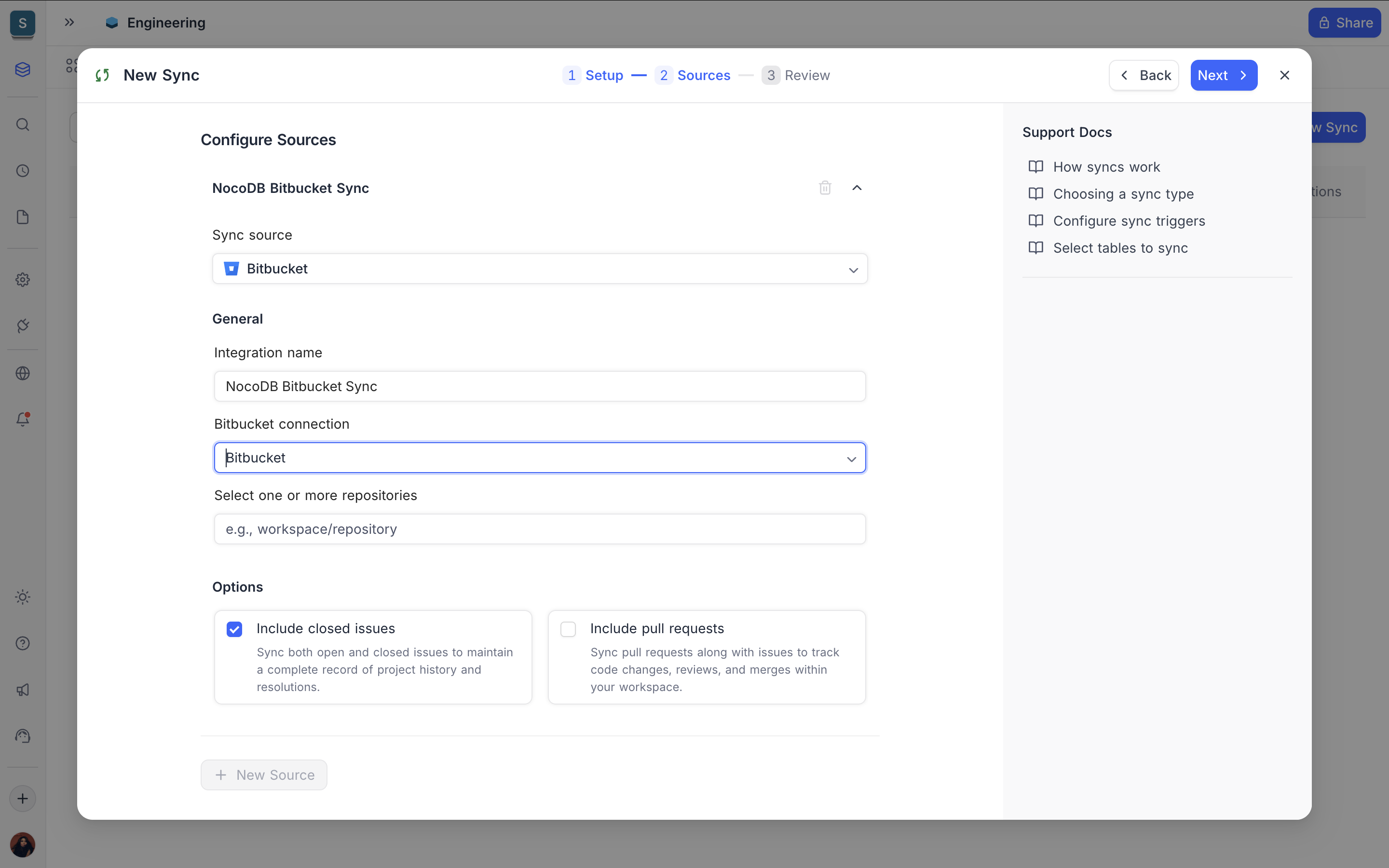 Bitbucket Ticketing Sync Configuration